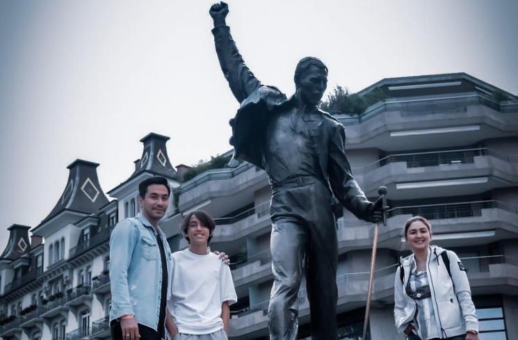 Potret Lionel anak Darius Sinathrya sekolah bola di Prancis (Instagram/@dagnesia)