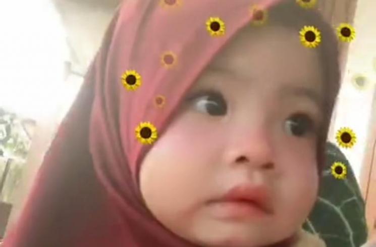 Potret Baby Rumaysha Anak Ega dan Rafly DA. (Instagram/@eganoviantika_98/@da3_muh.rafly)