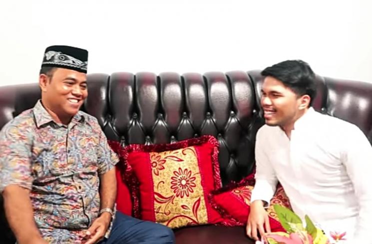 Thariq Halilintar & H Faisal (YouTube/Fuji an)