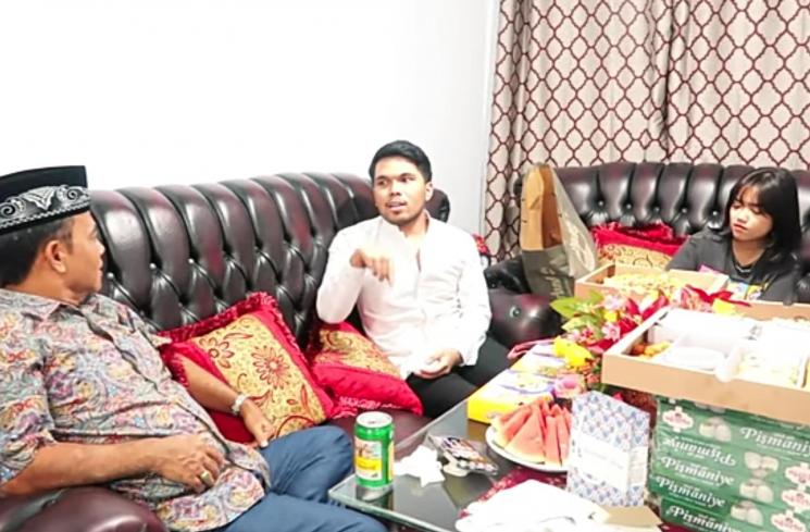Thariq Halilintar & H Faisal (YouTube/Fuji an)