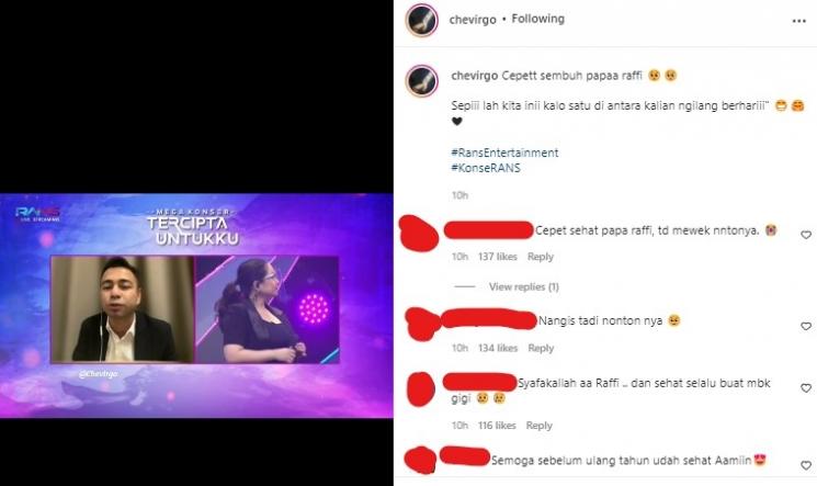 Raffi Ahmad dan Nagita Slavina. (Instagram)