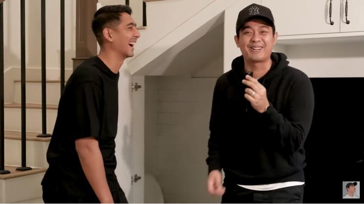 Ruang rahasia di rumah baru Arya Saloka. (YouTube/Sing Kye)