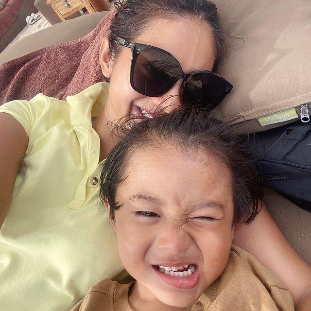 Potret Xavier Putra Rini Yulianti.(Instagram/riniyulianti)