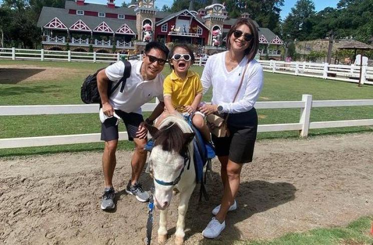 Potret Xavier Putra Rini Yulianti.(Instagram/riniyulianti)