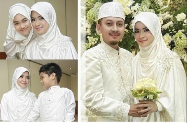 Artis Menikah dengan Ustaz. (Instagram/galcreative)