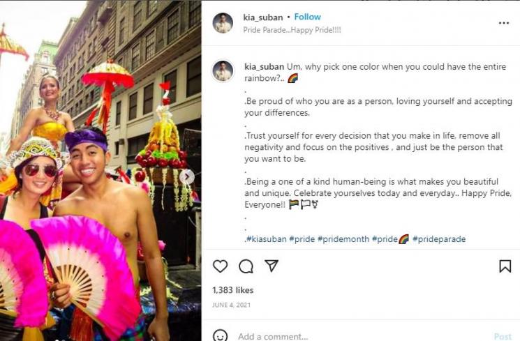 Potret Terbaru Kia AFI (Instagram/kia_suban)