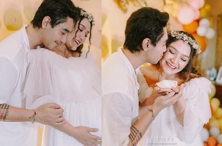 Potret Gender Reveal Siti Badriah (instagram/@sitibadriahh)