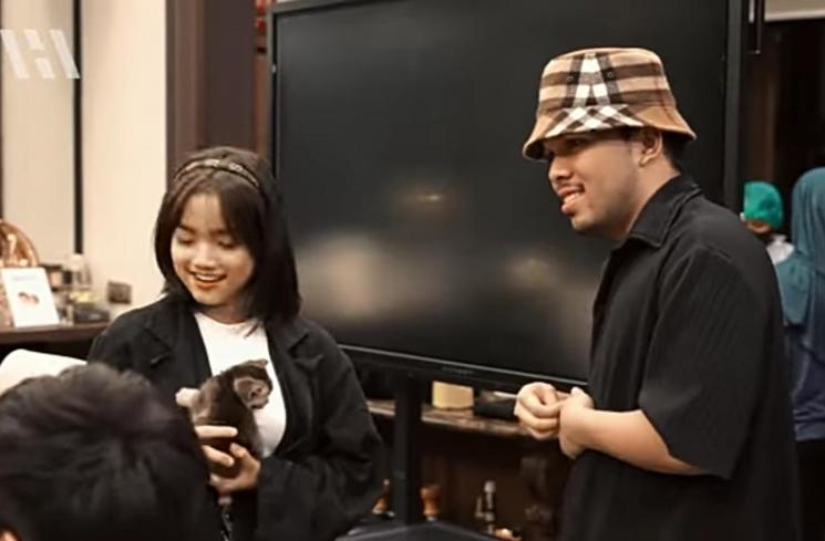 Fuji & Thariq Halilintar (YouTube/AH)