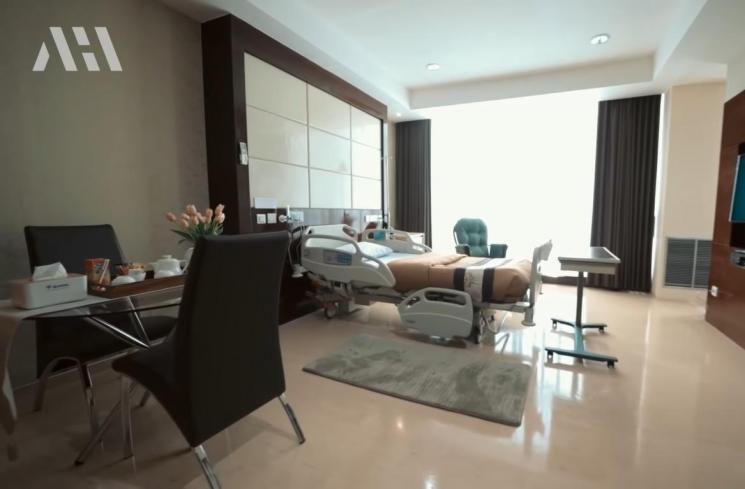 Potret Kamar Persalinan Aurel Hermansyah (YouTube/AH)