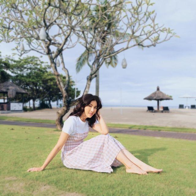 Potret Sarwendah Liburan Bareng Anak di Bali. (Instagram/sarwendah92) 