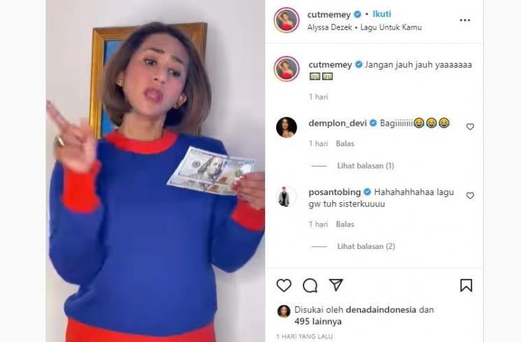 Potret terbaru Cut Memey (Instagram/@cutmemey)