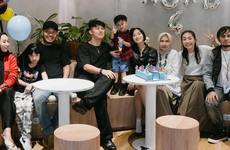 Potret pesta ultah anak Rinni Wulandari dan Jevin Julian (Instagram/@rinni_w)