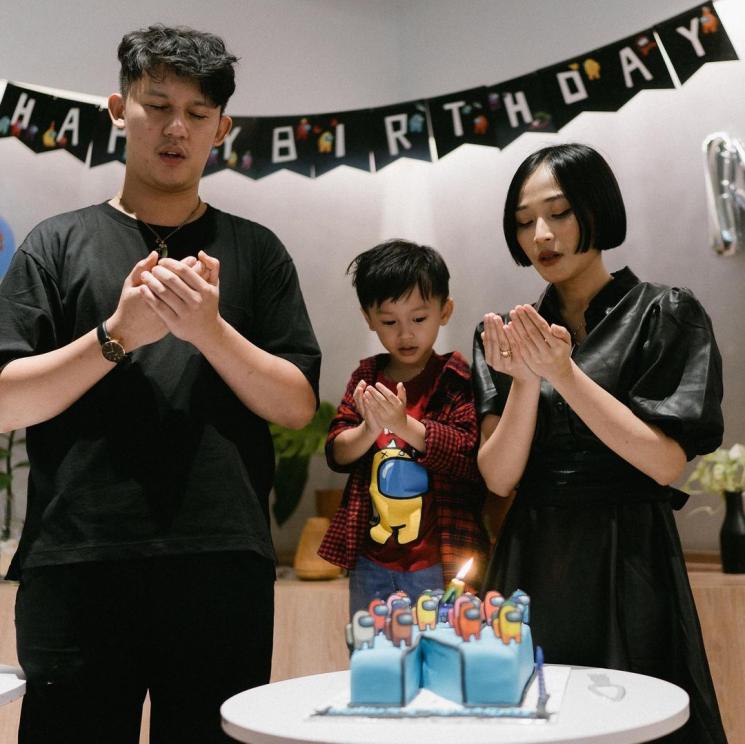 Potret pesta ultah anak Rinni Wulandari dan Jevin Julian (Instagram/@rinni_w)
