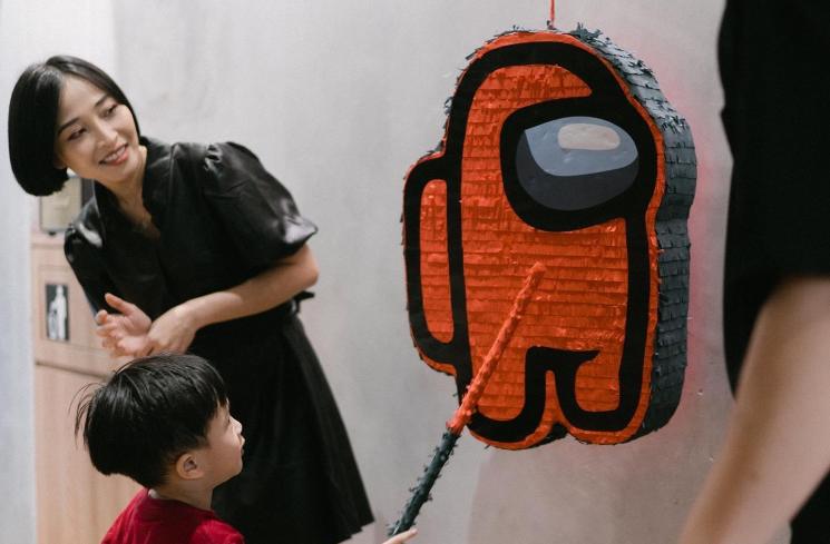 Potret pesta ultah anak Rinni Wulandari dan Jevin Julian (Instagram/@rinni_w)