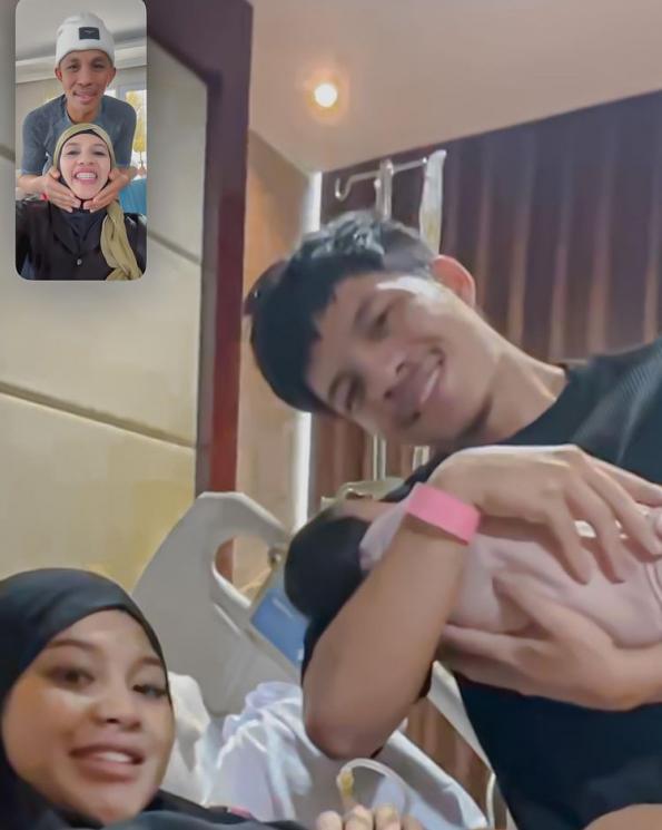 Momen Atta Halilintar Momong Anak (instagram/@attahalilintar)
