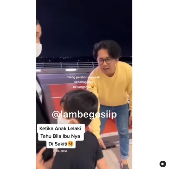 Anak tolak diajak Ayus Sabyan. (Instagram)