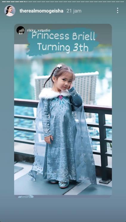 Pesta Ulang Tahun Briell Anak Momo Geisha. (Instagram/rikky_studio)