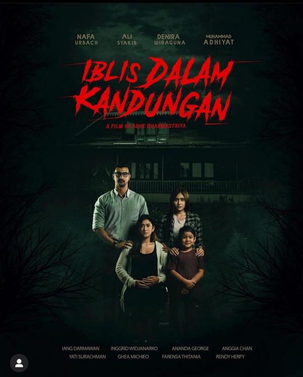 Sinopsis film Iblis Dalam Kandungan (Instagram/@darihatifilms)