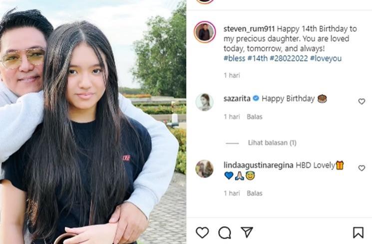 Potret Lovely Anak Angel Karamoy (instagram/@realangelkaramoy/@lovelyrum/@steven_rum911)