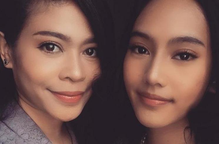 Potret Vokalis Band Bareng Putrinya.(Instagram/@kikankikan)