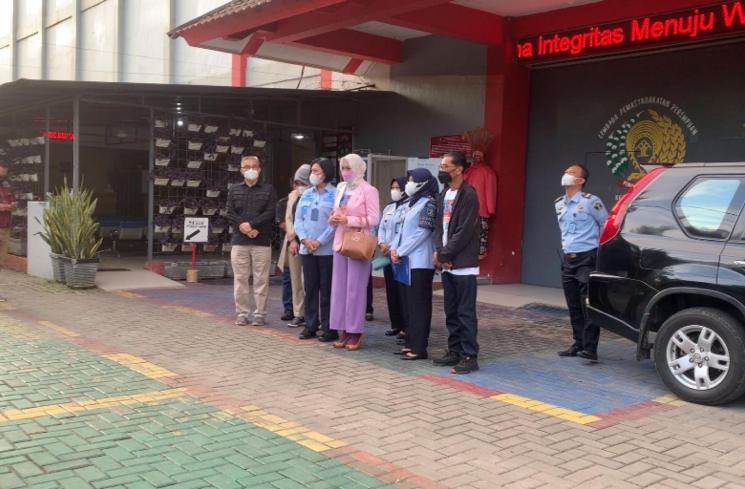 Angelina Sondakh di Lapas Perempuan Kelas IIA, Pondok Bambu, Jakarta. (MataMata.com/Adiyoga Priyambodo)