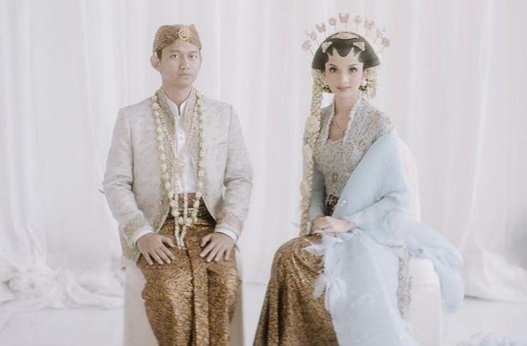 Potret Akad Nikah Belva Devara. (Instagram/@sabrinaanggraini)