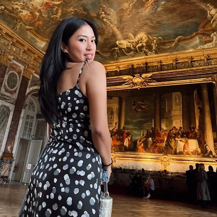 Potret Tyna Kanna di Paris. (Instagram/@tynadwijayanti)