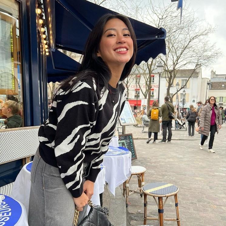 Potret Tyna Kanna di Paris. (Instagram/@tynadwijayanti)