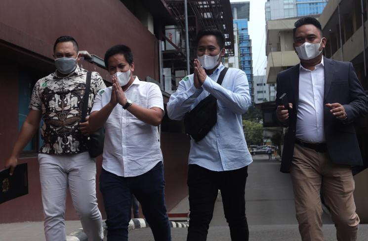 Doni Salmanan di Bareskrim Polri. (MataMata.com/Angga Budhiyanto)