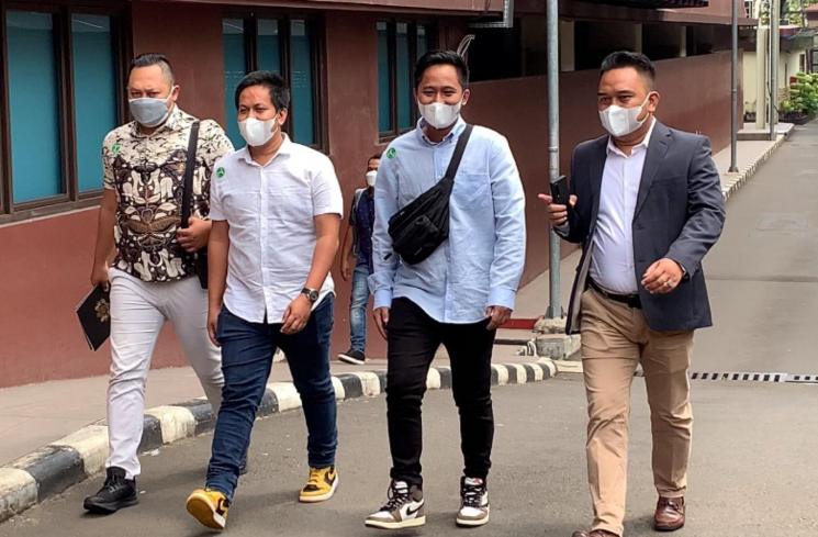 Doni Salmanan di Bareskrim Polri. (MataMata.com/Adiyoga Priyambodo)