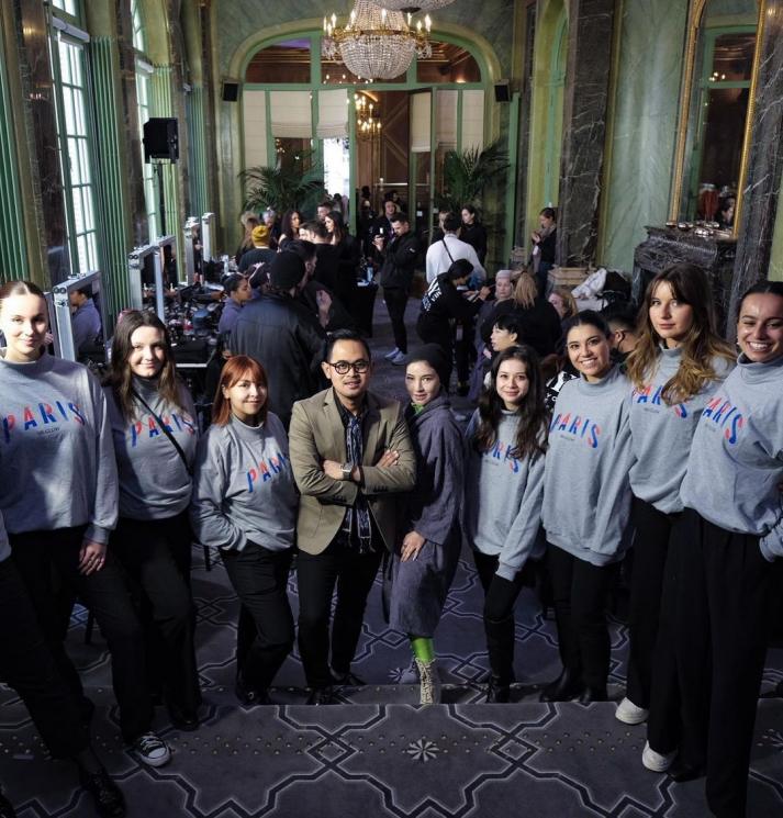 MS Glow Jawab Tudingan soal Paris Fashion Week. (Instagram/shandypurnamasari)