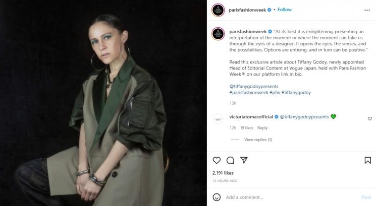 Akun resmi Paris Fashion Week diserbu netizen Indonesia. (Instagram/parisfashionweek)