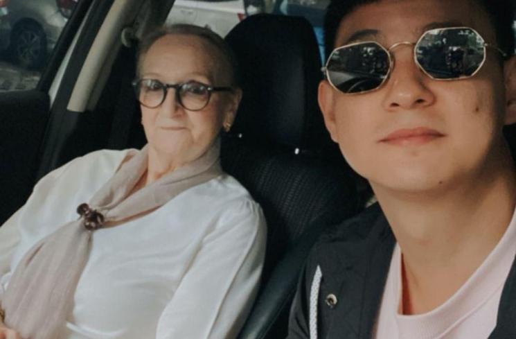 Kebersamaan Artis Bareng Ibu Bule (instagram/@marcelldarwin)