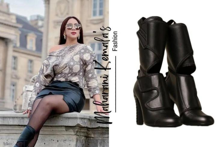 Fashion Maharani Kemala di Paris (Instagram/@maharanikemala)
