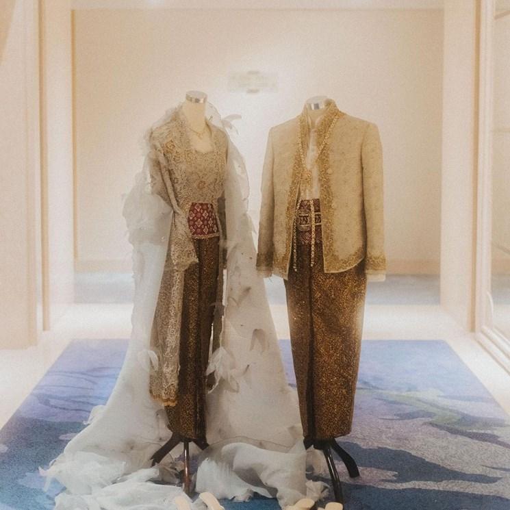 Tema akad nikah Belva Devara. (Instagram/@svarna_byikatindonesia)