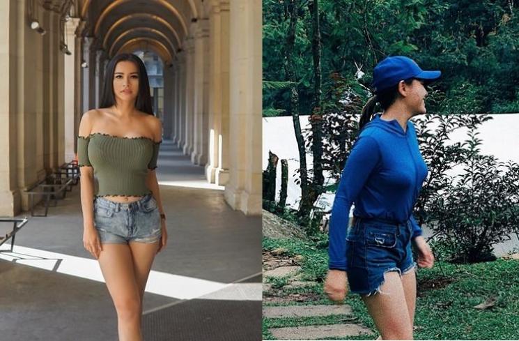 Adu Gaya Maria Vania vs Amanda Manopo (instagram/@maria_vaniaa/@amandamanopo)