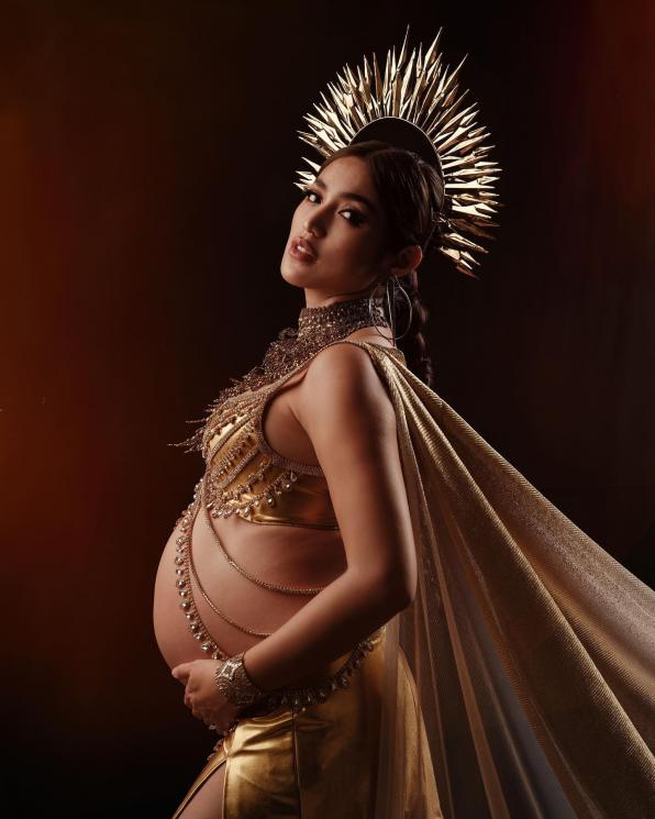 Baby Bump Jessica Iskandar. (Instagram/@inijedar)