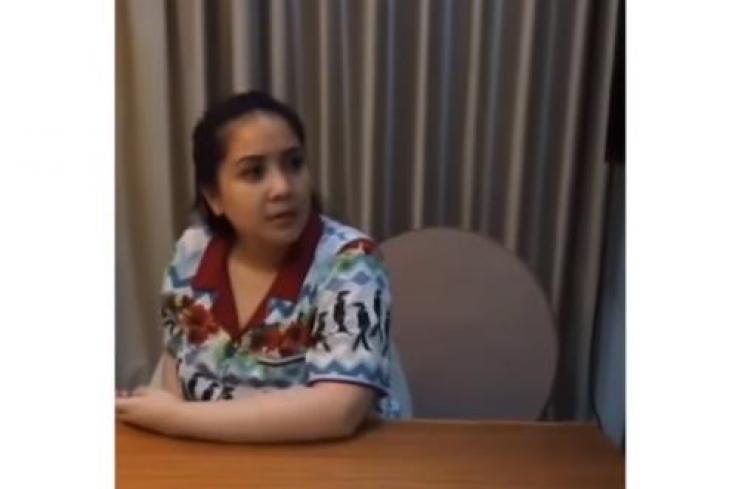 Nagita Slavina marahi Dimas Ahmad (instagram.com/@lambegosiip)
