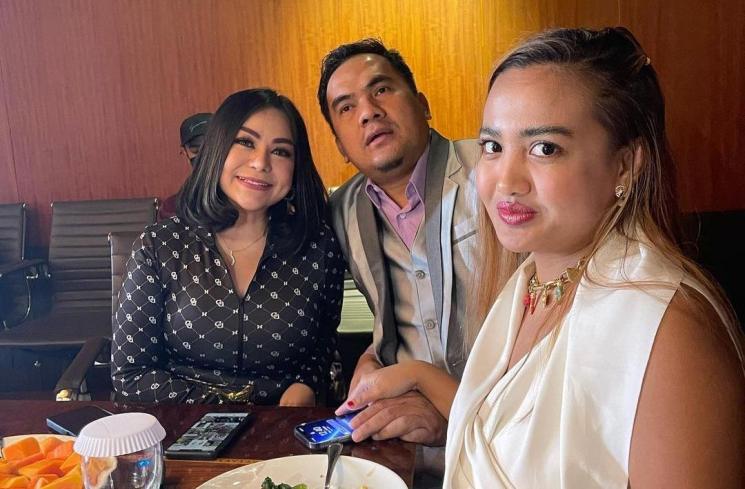 Anisa Bahar, Saipul Jamil, dan Lina Mukherjee. (Instagram/linamukherjee_lilu)