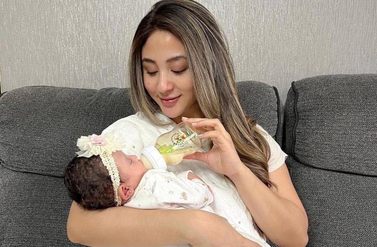 Margin Wieheerm Momong Anak (Instagram/@marginw)