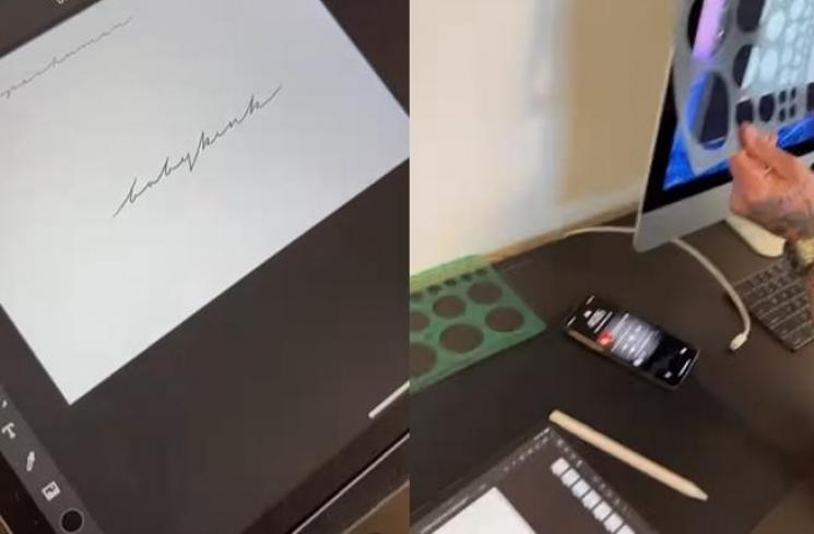 Momen Agnez Mo Pasang Tato Baru (Instagram/@agnezmo)