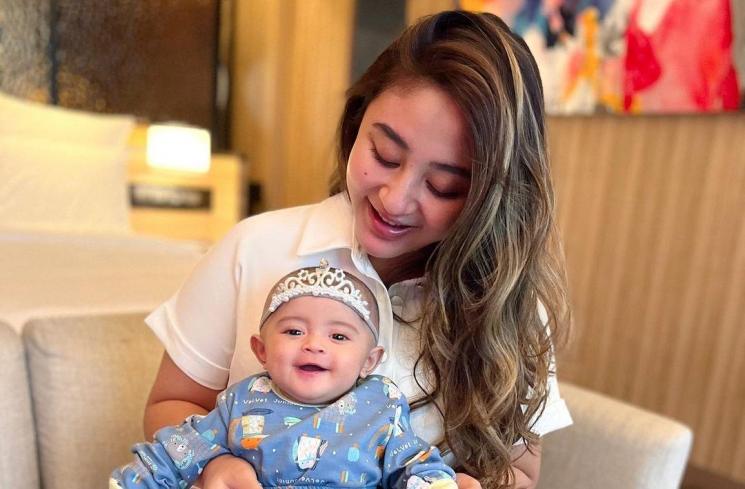 Margin Wieheerm Momong Anak (Instagram/@marginw)