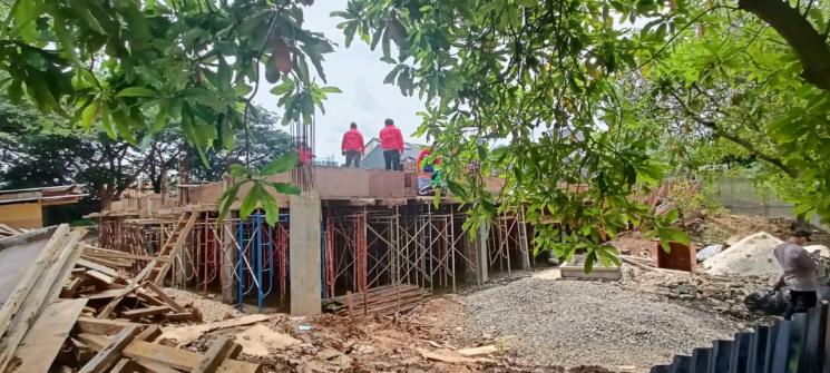 Tanah Indra Kenz di kawasan Alam Sutera, Tangerang Selatan disita. (MataMata.com/Rena Pangesti)