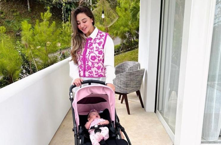 Margin Wieheerm Momong Anak (Instagram/@marginw)