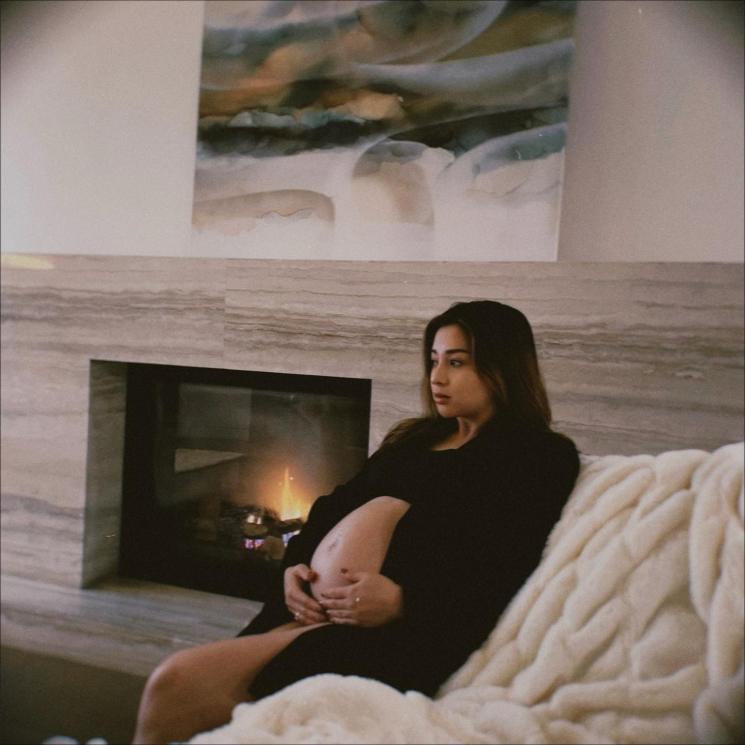 Nikita Willy pamer baby bump. (Instagram/@nikitawillyofficial94)