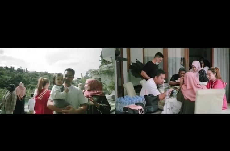 Zaskia Gotik membuat pesta ulang tahun sederhana, tetapi tetap meriah