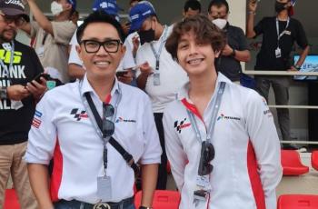 11 Potret Outfit Artis Nonton MotoGP Mandalika, Santai tapi Berkelas!