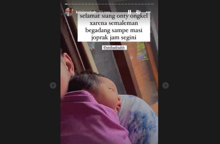 Potret Xarena Zenata Denallie (Instagram/@krisjianabah)