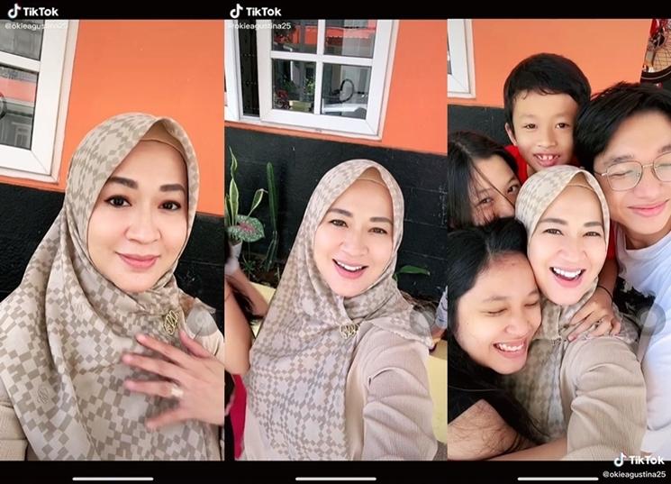 Okie Agustina. (TikTok/@okieagustina25)