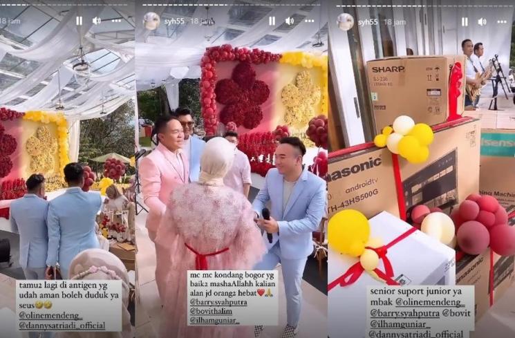 Momen Tasyakuran 4 Bulan Kehamilan Aisyahrani (Instagram/@syh55)